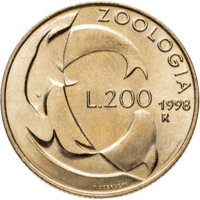 купить Сан-Марино 200 лир 1998