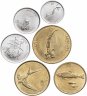 Купить Словения, набор из 6 монет - 10, 20, 50 стотинов + 1, 2,  5 толаров 1992-2002