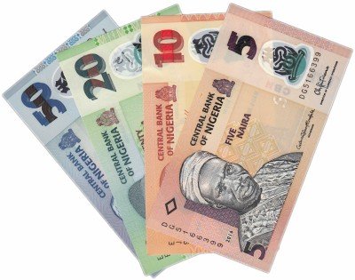 купить Набор банкнот Нигерии 2014-2020 (4 штуки) Пластик