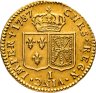 Купить Франция 1 дьёр 1787, знак монетного двора "I" - Лимож