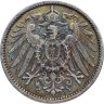 Купить Германия 1 марка 1901 знак монетного двора: "J"