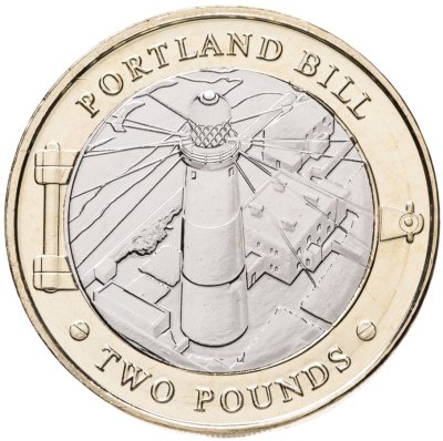 купить Джерси 2 фунта 2022 "250 лет со дня рождения Роберта Стивенсона. Маяк Портленда Билла"