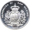 Купить Сан-Марино 1000 лир (lire) 1993 "Животный мир в опасности"