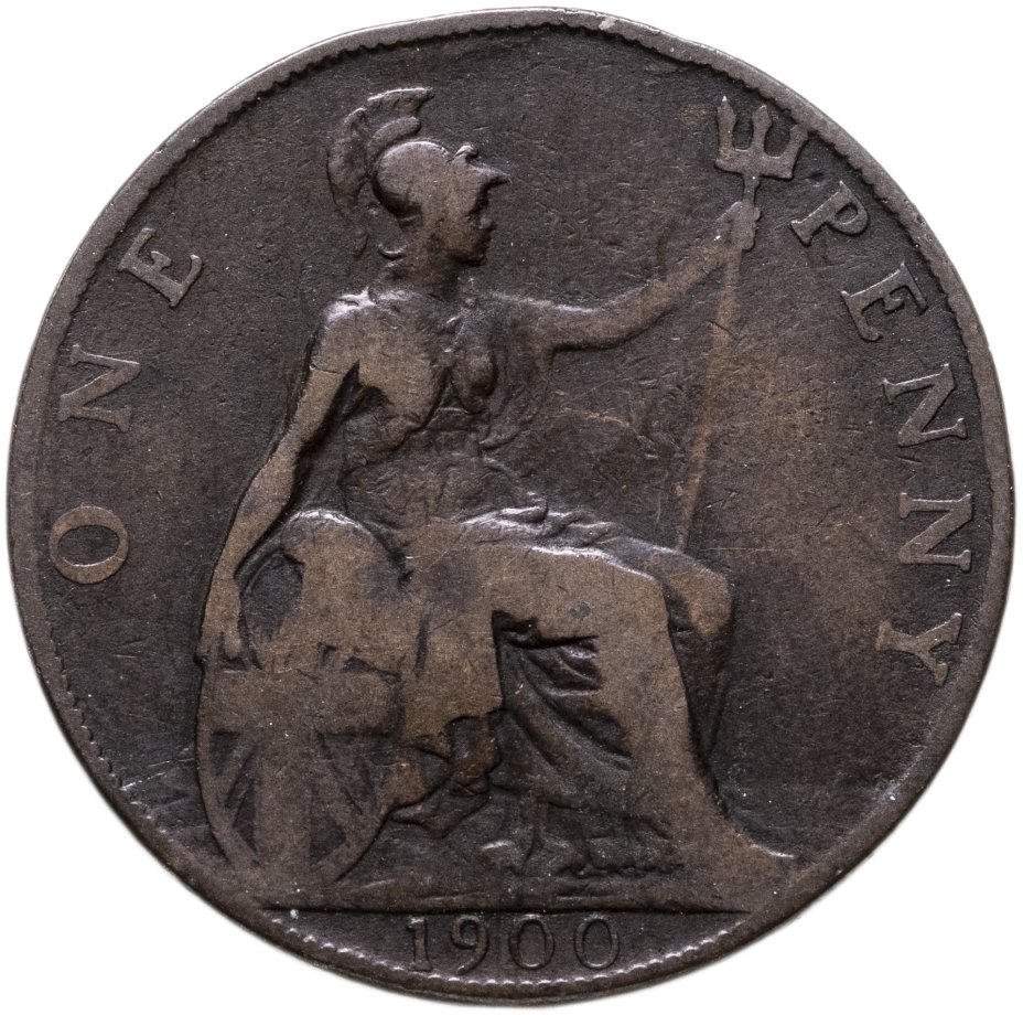 купить Великобритания 1 пенни (penny) 1900