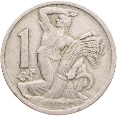 купить Чехословакия 1 крона 1922
