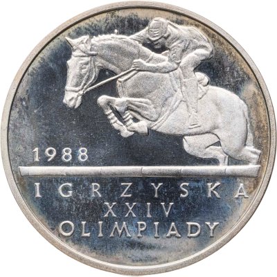 купить Польша 500 злотых (zlotych) 1987 Игры XXIV летней Олимпиады Сеул-1988