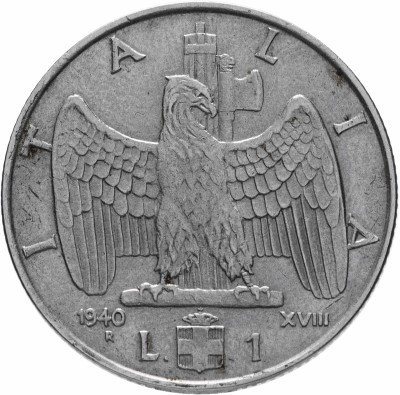 купить Италия 1 лира 1940