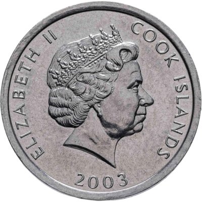 купить Острова Кука 1 цент (cent) 2003 "Легавая"
