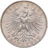Купить Германия, Франкфурт 1 талер 1862 "Немецкий фестиваль стрельбы"