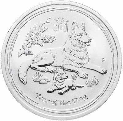 купить Австралия 50 центов 2018 "Год собаки"