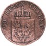 Купить Германия, Пруссия 4 пфеннига 1870