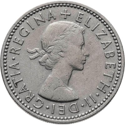 купить Великобритания 1 шиллинг (shilling) 1964 Шотландский герб - атакующий лев внутри коронованного щита