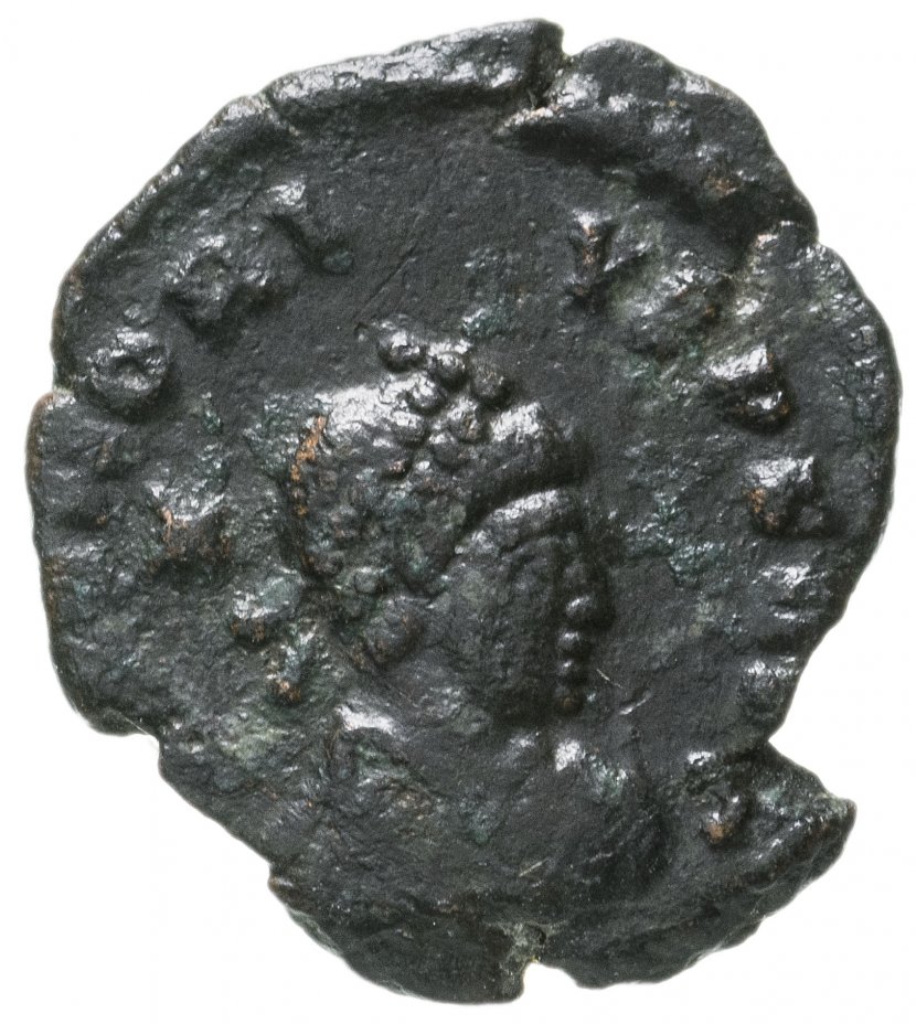 купить Римская империя, Гонорий, 406-408 гг., центенионалий.(Три императора)