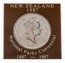 Купить Новая Зеландия 1 доллар (dollar) 1987 "100 лет Национальному парку"