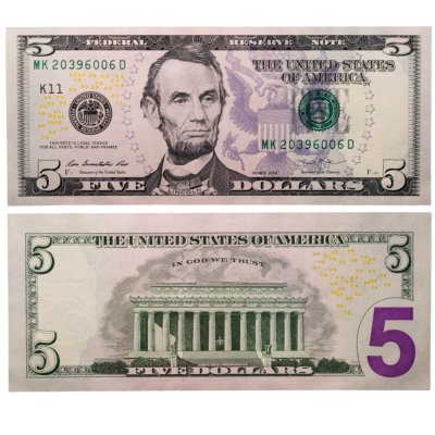 купить США 5 долларов 2013