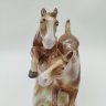 Купить Статуэтка "Бегущие лошади", фарфор, роспись, Carl Scheidig, Gräfenthal, ГДР, 1972-1990 гг.