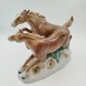Купить Статуэтка "Бегущие лошади", фарфор, роспись, Carl Scheidig, Gräfenthal, ГДР, 1972-1990 гг.