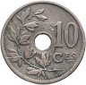 Купить Бельгия 10 сантимов (centimes) 1904  Надпись на французском - 'BELGIQUE'