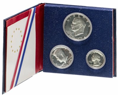 купить США наборы монет 1976 S "200 лет Независимости США" (в буклете)