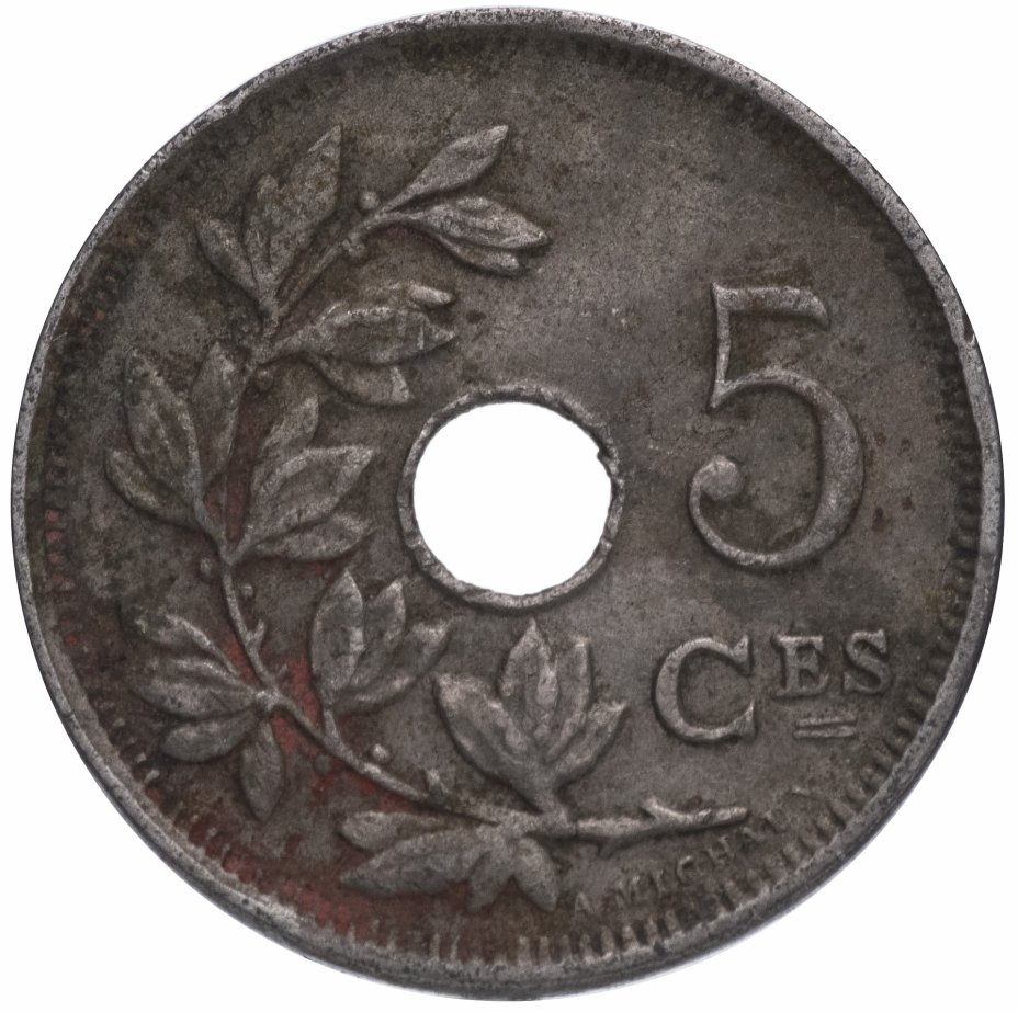 купить Бельгия 5 сантимов 1910-1932