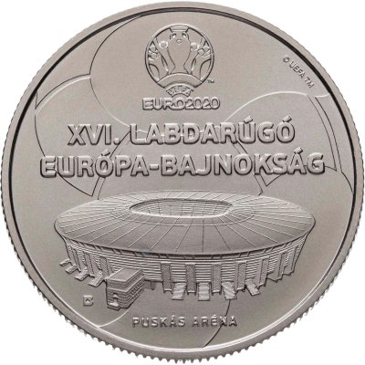 купить Венгрия 2000 форинтов 2021 "Чемпионат Европы по футболу УЕФА 2020" в капсуле