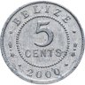 Купить Белиз 5 центов (cents) 1994-2000 (случайный год)