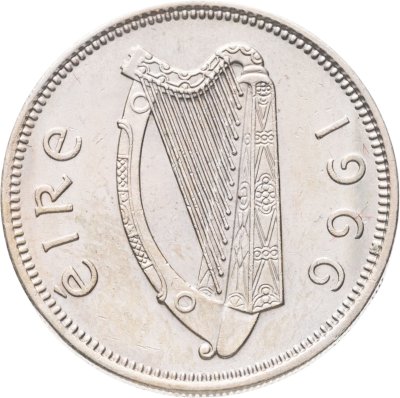купить Ирландия 1 шиллинг (shilling) 1966
