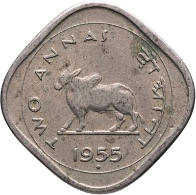 купить Индия 2 анны (annas) 1955