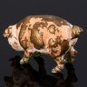 Купить Статуэтка миниатюрная "Свинья" (венская бронза), бронза, холодные эмали, Австро-Венгрия, 1880-1920 гг.