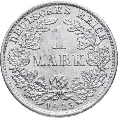 купить Германия (Германская империя) 1 марка 1915 "D"