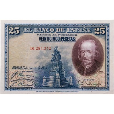 купить Испания 25 песет 1928 (Pick 74.b)