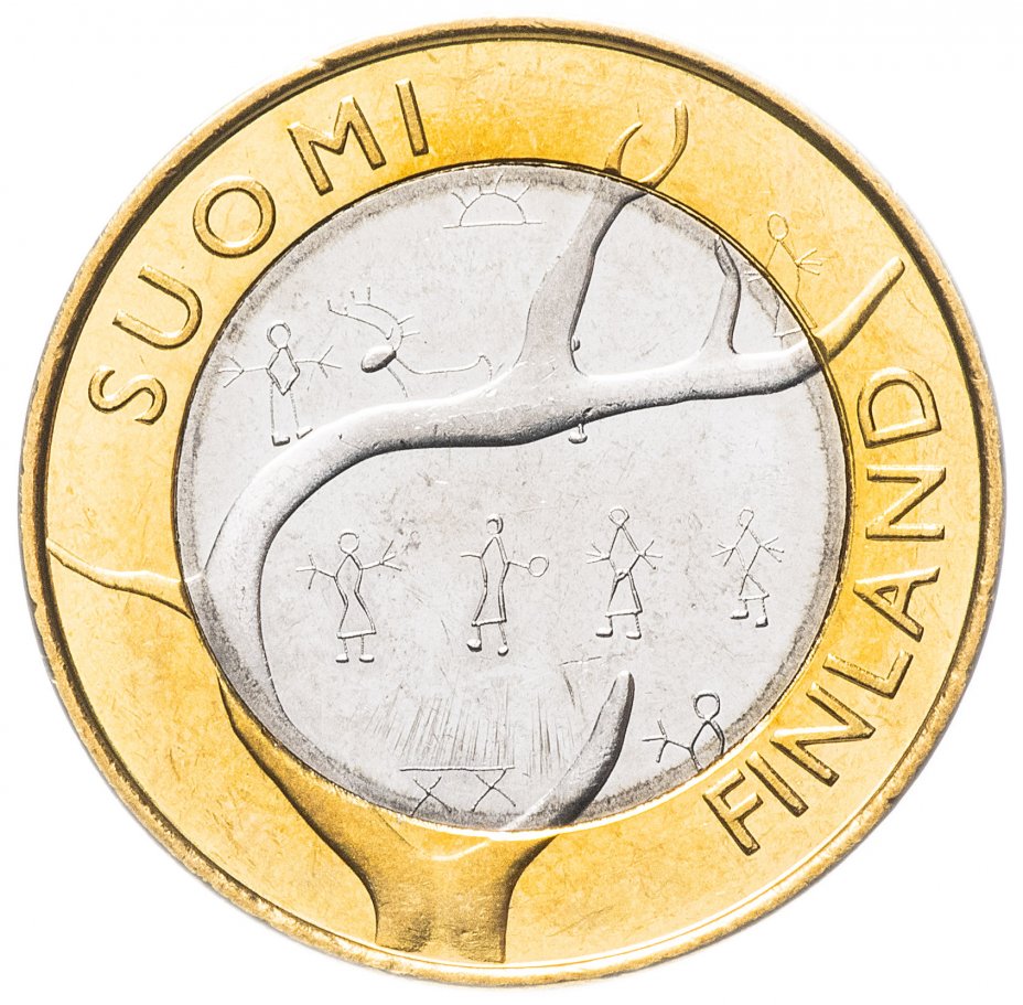 купить Финляндия 5 евро 2011 "Лапландия"