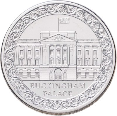 купить Великобритания 5 фунтов 2024 "Букингемский дворец" в коинкарте
