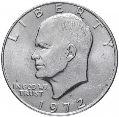 купить США 1 доллар 1972 D "Эйзенхауэр"
