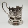 Купить Подстаканник "Советский космос", мНЦ (медь-никель-цинк), Кольчугинский завод цветных металлов, СССР, 1960-1980 гг.