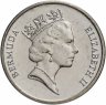 Купить Бермуды 5 центов (cents) 1997