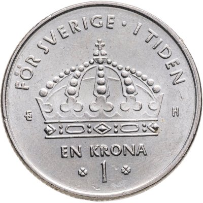 купить Швеция 1 крона (crown) 2003