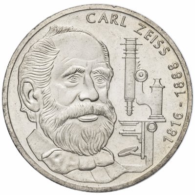 купить Германия 10 марок 1988 "100 лет со дня смерти Карла Фридриха Цейса"