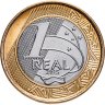 Купить Бразилия 1 real (реал) 2015 "XXXI летние Олимпийские Игры, Рио-де-Жанейро 2016 paralympic atletism (паралимпийская атлетика)"