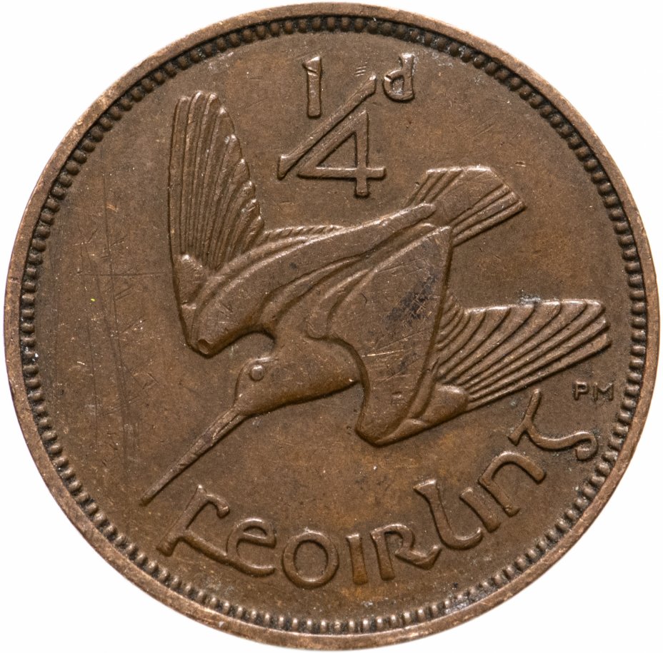 купить Ирландия 1/4 пенни (1 фартинг) 1936