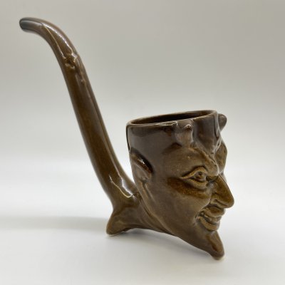 купить Кружка-поильник "Мефистофель", керамика, полива, СССР, 1970-1990 гг.