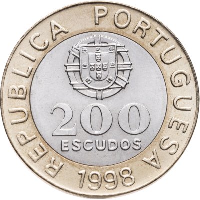 купить Португалия 200 эскудо (escudos) 1998