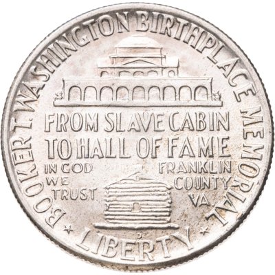 купить США 50 центов (1/2 доллара, half dollar) 1946 "Букер Талиафер Вашингтон"