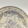 Купить Пара обеденных тарелок, украшенных флоральным декором, фаянс, деколь, Arabia Helsingfors, Российская империя, 1873-1917 гг.
