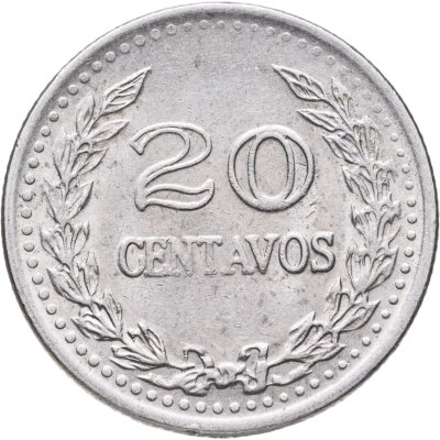 купить Колумбия 20 сентаво (centavos) 1975