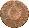 Купить Франция 1/2 соля 1793, 2 год республиканского календаря