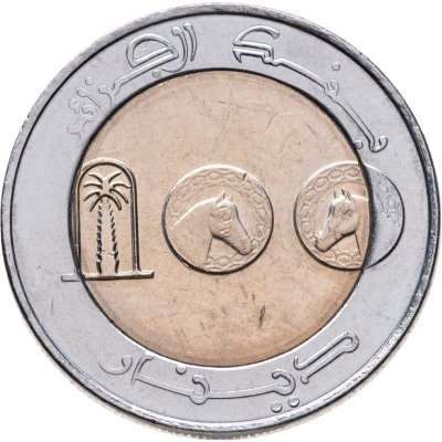 купить Алжир 100 динаров 2018