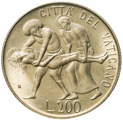 купить Ватикан 200 лир 1981