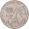 Купить Португалия 2,5 евро (euro) 2012 "ЮНЕСКО - Исторический центр города Гимарайнш"