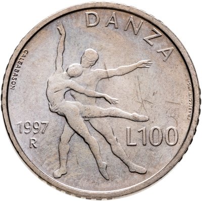 купить Сан-Марино 100 лир (lire) 1997